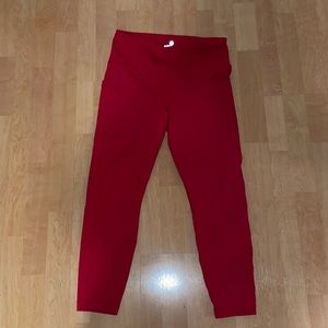 90 degree by reflex red legging high waisted